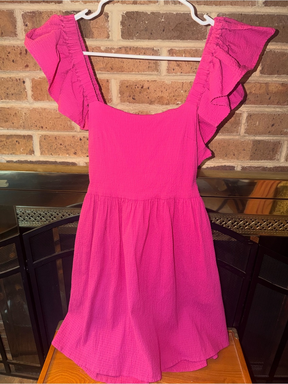 LADIES SIZE MEDIUM MI AMI HOT PINK ADORABLE MINI DRESS